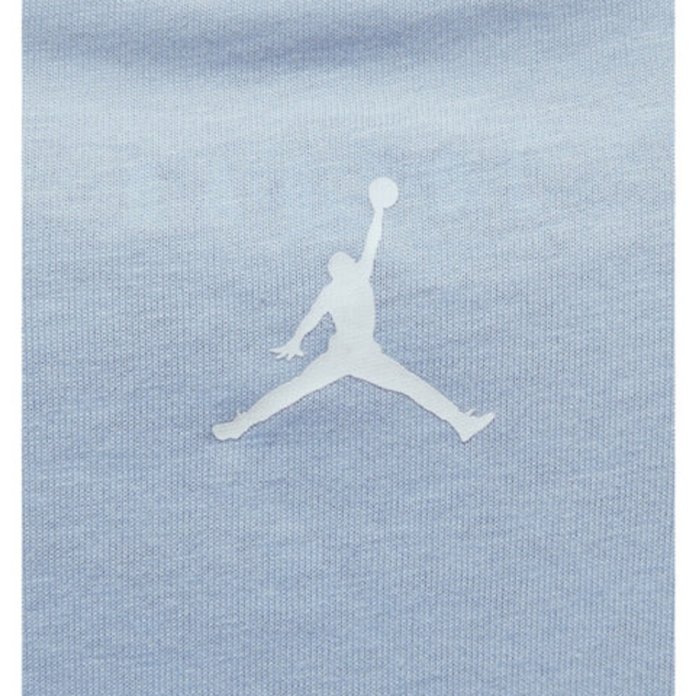 Jordan Women's Sky Blue Tee with Silver Logo - SAMPLE - Picture 4 of 5